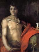 Andrea del Sarto Johannes as juvenile USA oil painting artist